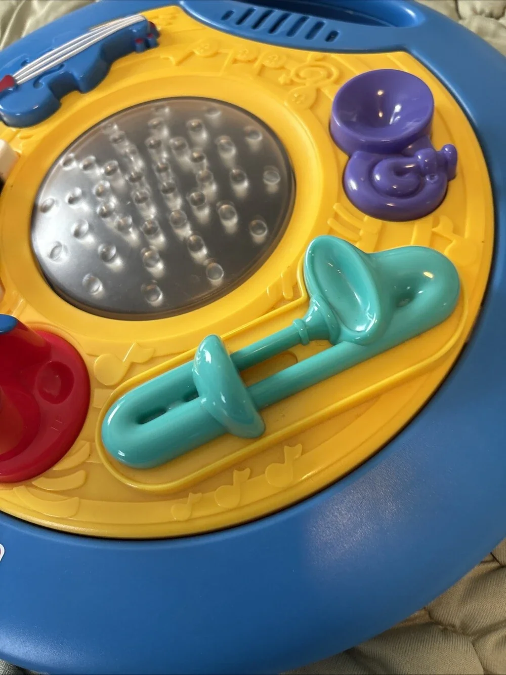 Fisher Price Intelli-Table Interactive Toy Lights Sounds 1999 - Tested Works